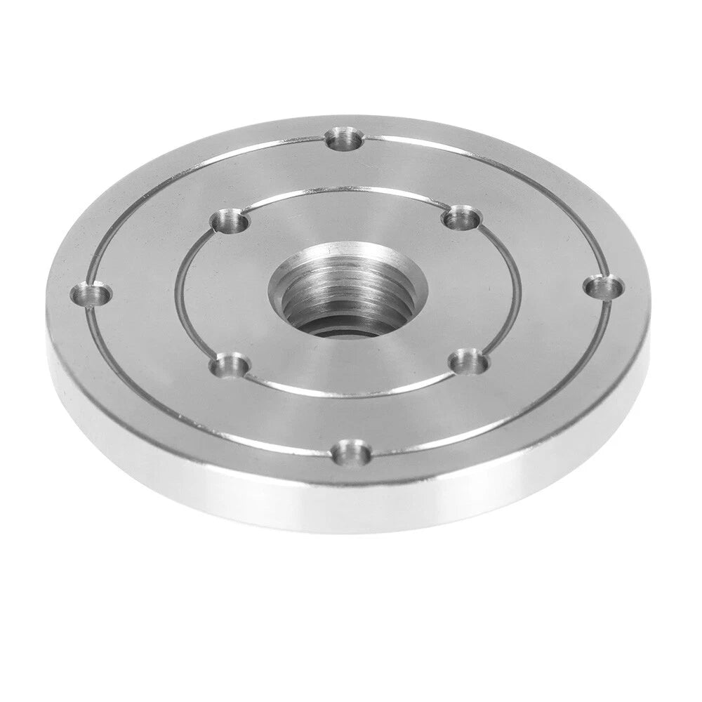 4 Inch Steel Face Plate for Wood Lathe (1 Inch x 8TPI)