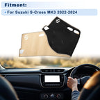Dash Cover for Suzuki S-Cross MK3 (2022–2024) Flannel Beige