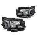 Front Right Headlight for Nissan Frontier (2022–2025) - Black Housing, Clear Lens