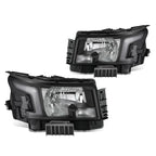 Front Right Headlight for Nissan Frontier (2022–2025) - Black Housing, Clear Lens