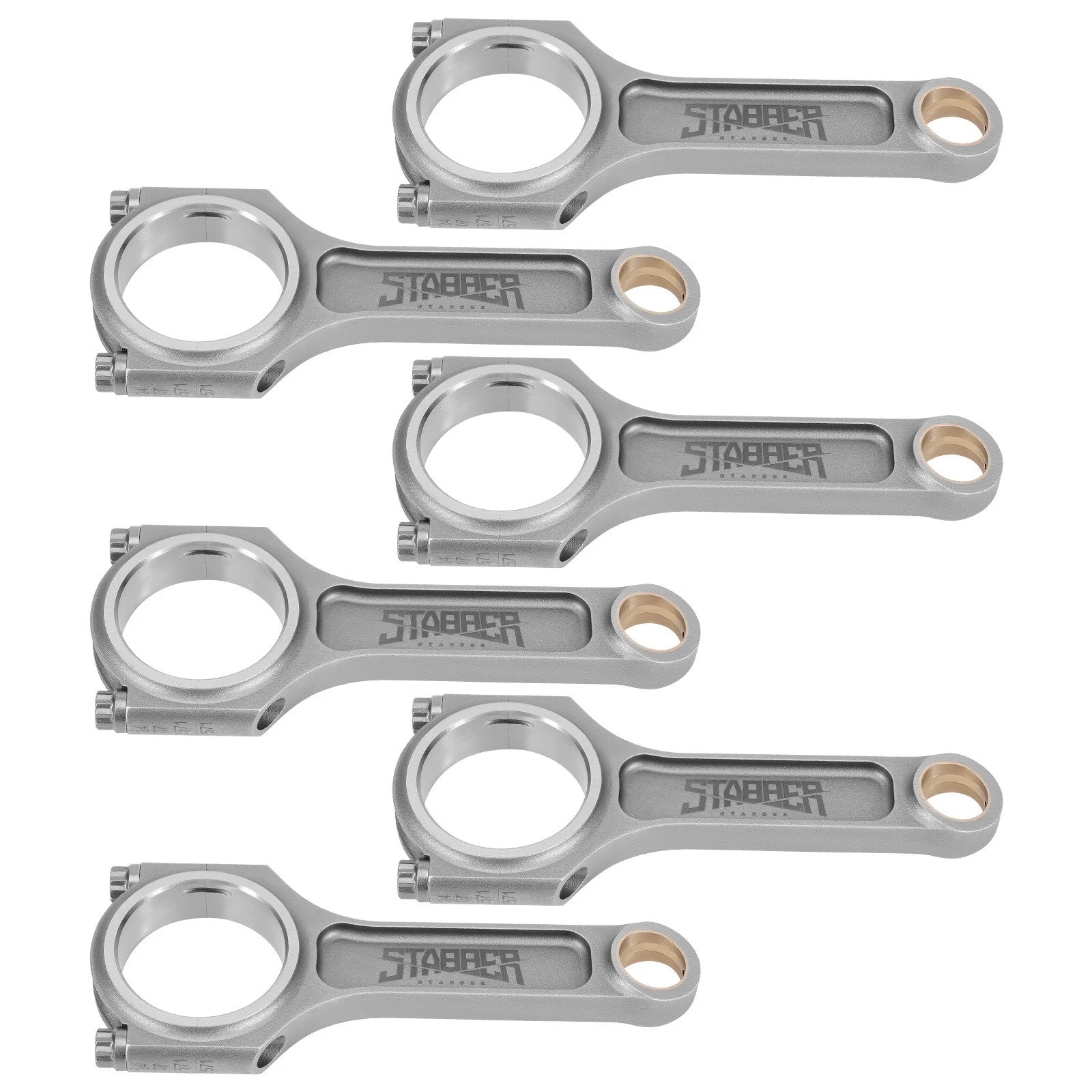 Forged 4340 Connecting Rods for BMW E46 M3 Z3 Z4 S54B32 (1998–2006) ARP 2000 Bolts
