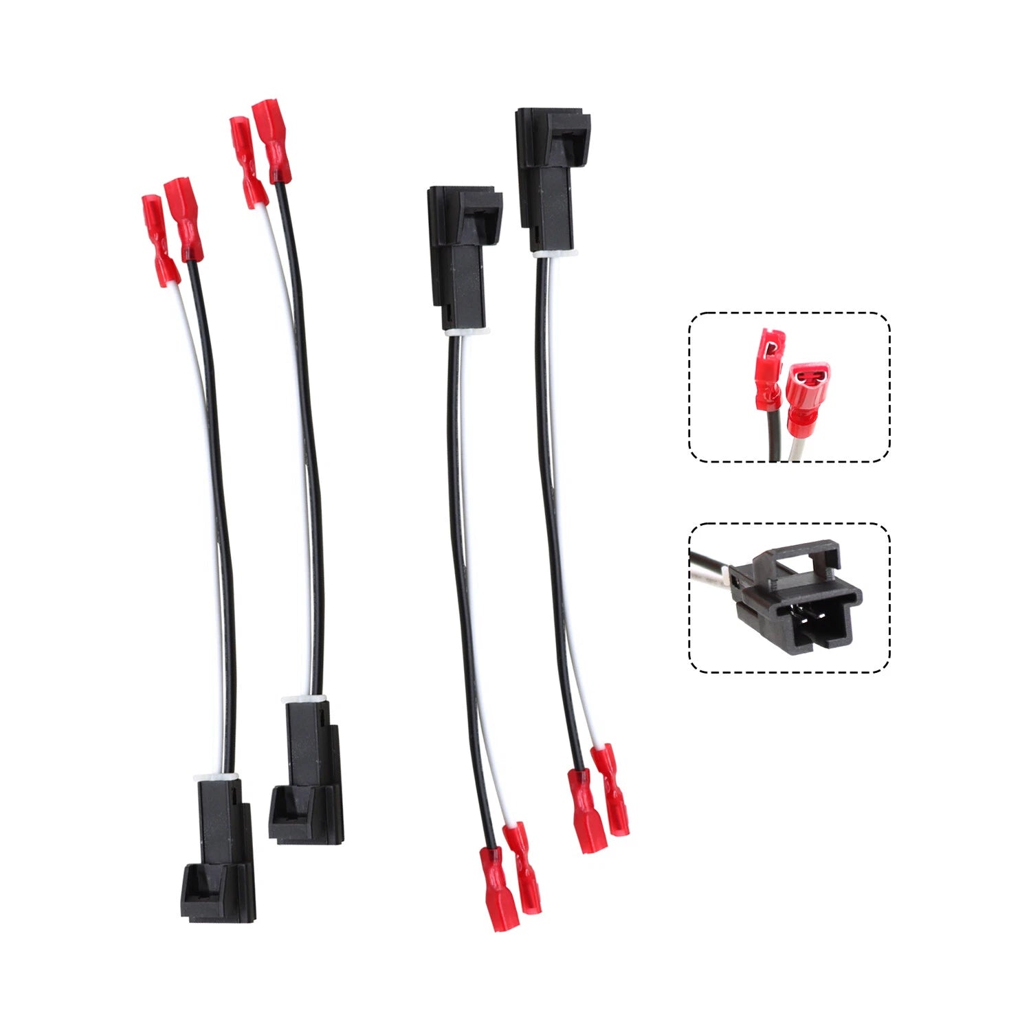 4X Radio Speaker Wiring Harness Adapter for GMC Chevy Buick Cadillac (1972–4568)