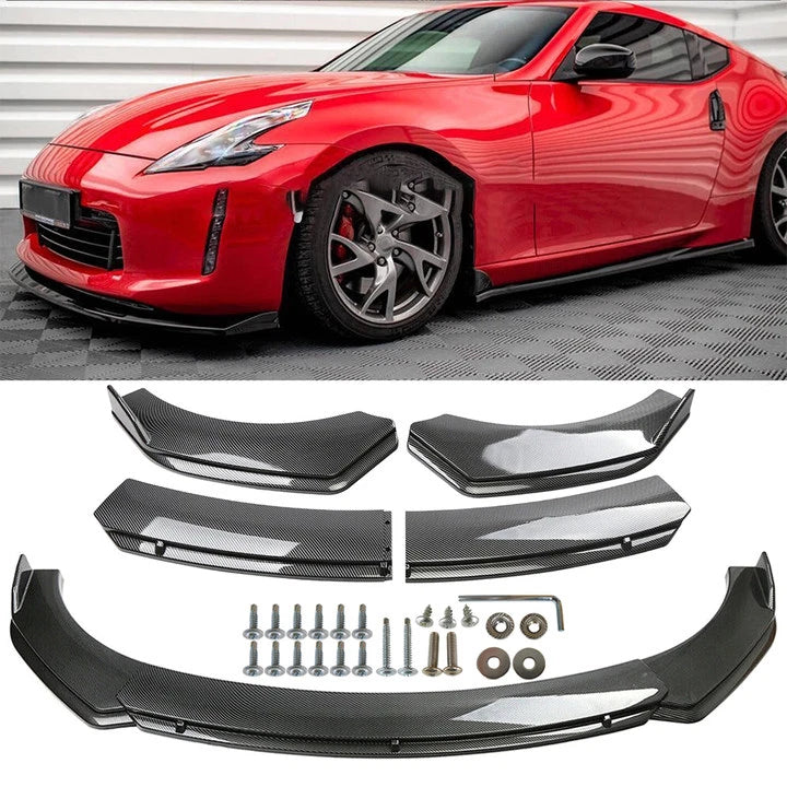 Carbon Fiber Front Bumper Lip Splitter for Nissan 350Z 370Z (2003–2020)
