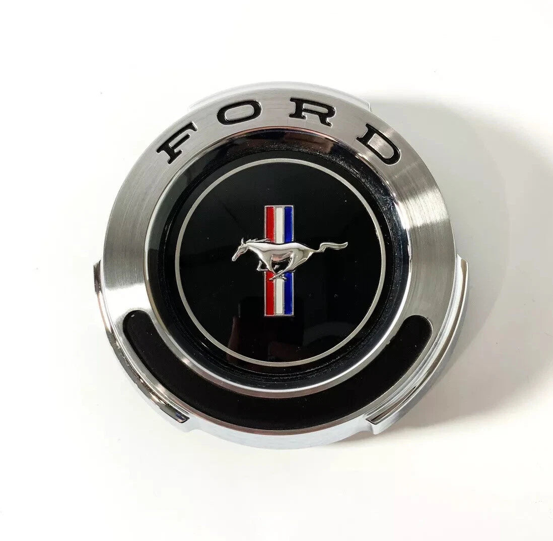 Gas Cap with Cable and T-5 Pony Emblem for 1965–1966 Ford Mustang