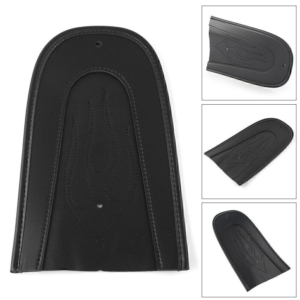 Solo Seat Leather Flame Rear Fender Bib for Harley Sportster XL883 XL1200 (2004–2015)