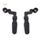 Front Rider 1.25" Tombstone Offset Mount Clamp Foot Peg for Yamaha Virage