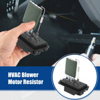 HVAC Blower Motor Resistor for Chrysler (Black Silver Tone Green)