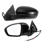 Left Side Door Mirror for Nissan Sentra (2020–2022) Manual Folding Black
