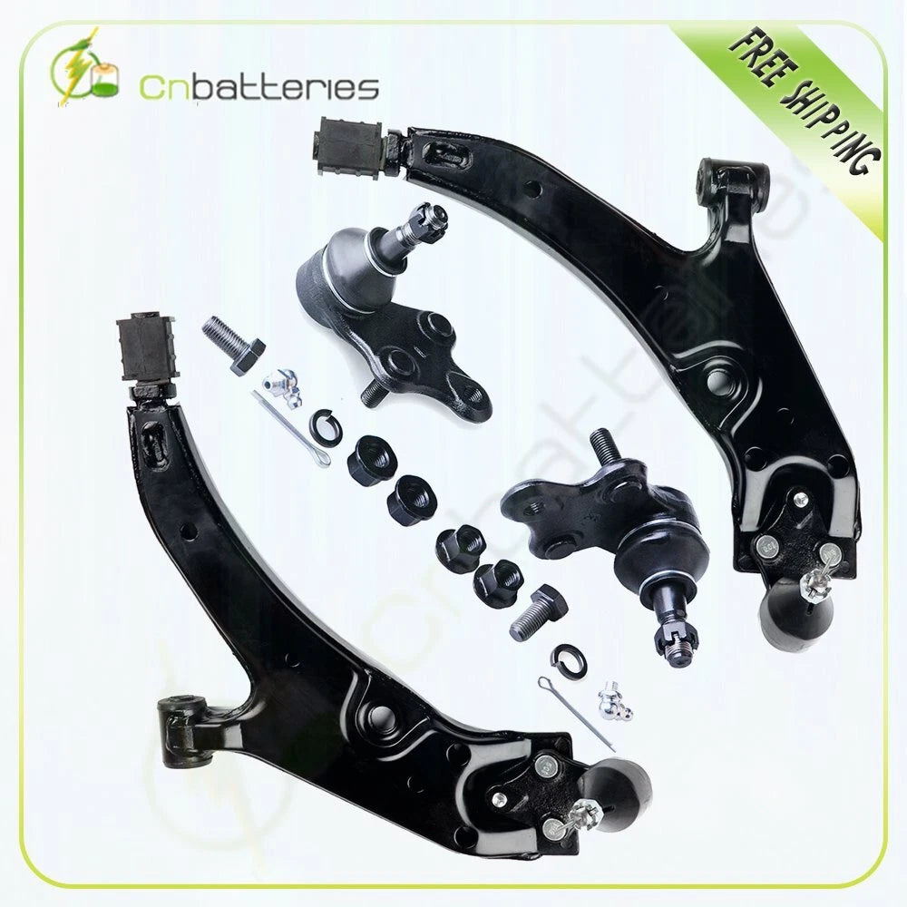 4Pcs Front Lower Control Arm & Ball Joint for Toyota Paseo (1992–1997)