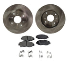 Disc Brake Rotor and Pad Kit for Acura CL (1998–1999)