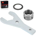 Axle Nut Wrench Tool 46mm&Axle Lock Nut for Yamaha YFZ450R YFZ450X (2009–2014)