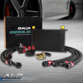 25 Row 10AN Aluminum Engine Oil Cooler Relocation Kit