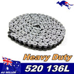 KMC 520 Drive Chain for Yamaha WR426F WR450F YFZ450 (136 Links)