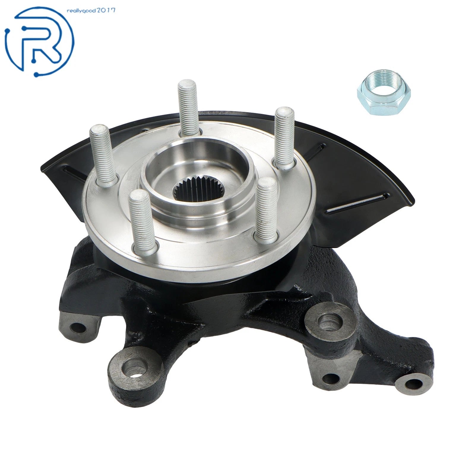 Front Right Knuckle & Wheel Hub Bearing for Ford Escape Mazda Tribute (2005–2012)
