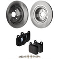 Rear Brake Disc Rotors and Pads Kit for Nissan 350Z (2009)