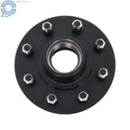 Set of 2 Square Spindles for 7000 lbs Axle (8 on 6.5" Wheel Hub)