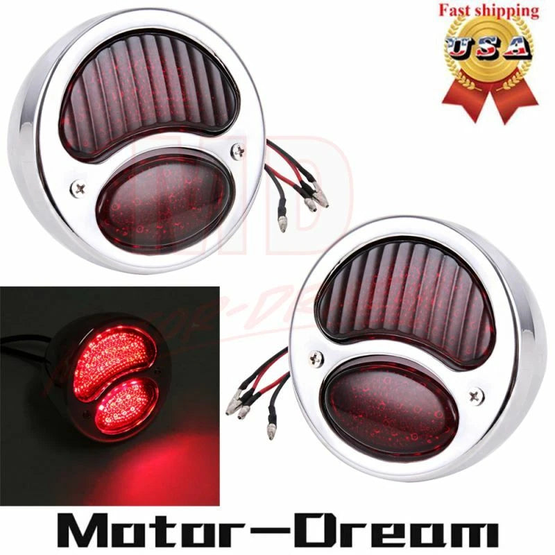 Pair A Style Taillights for Ford Rat Rod Truck
