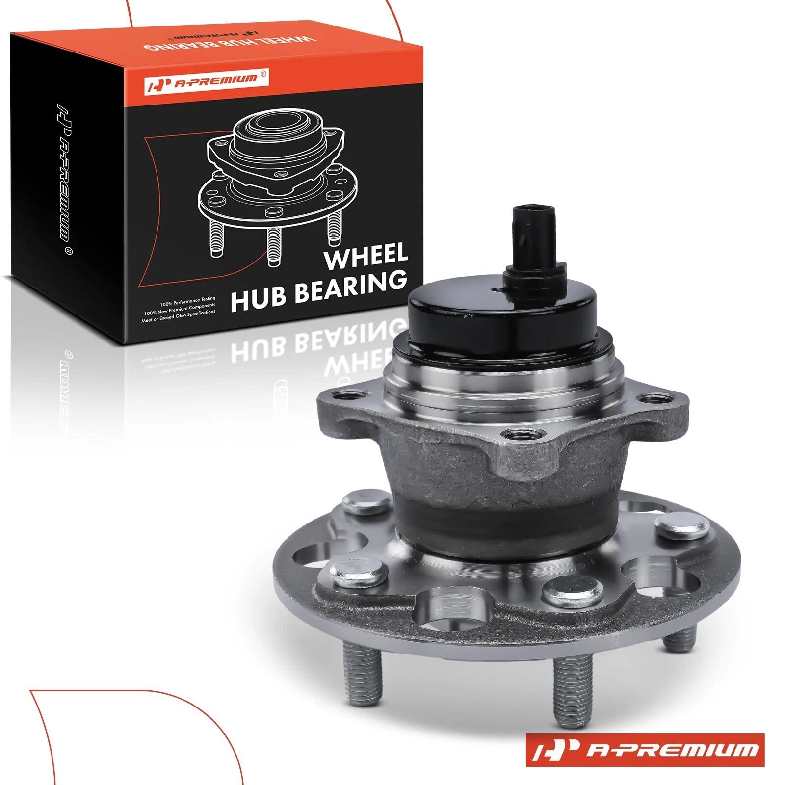 Rear Wheel Hub & Bearing Assembly w/ ABS Sensor for Toyota Camry (2012–2014)