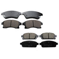 Set of 4 Akebono ProACT Ceramic Brake Pads for Chevy Cruze Limited Sonic (2016–2019)
