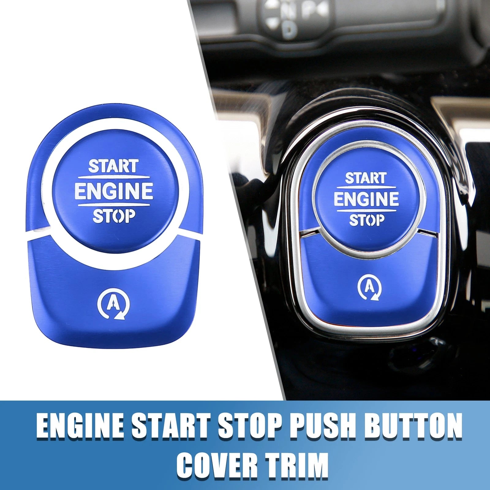 Start Stop Button Cover Sticker Kit for Mercedes Benz A-Class 