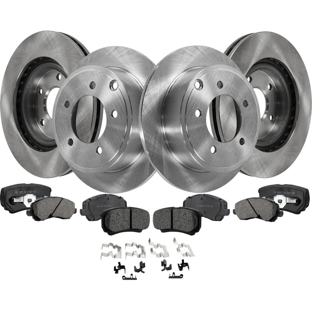 Brake Disc and Pad Kit for Jeep Patriot (2014–2016) Ceramic