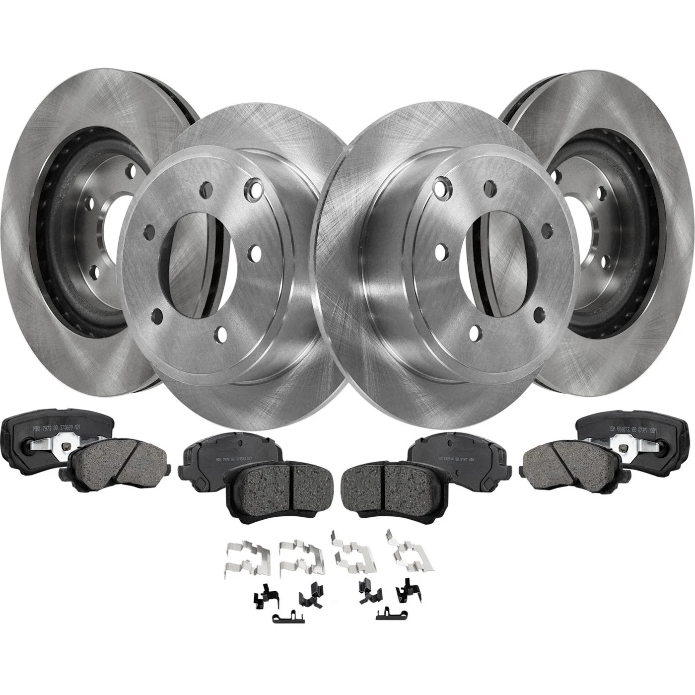 Brake Disc and Pad Kit for Jeep Patriot (2014–2016) Ceramic