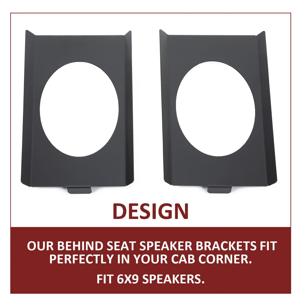 Set of 2 Speaker Brackets for Chevy C10 (1973–1987)