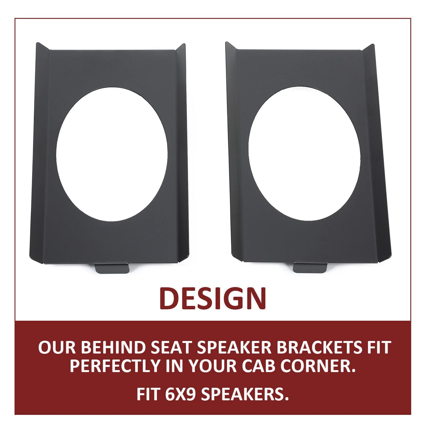 Set of 2 Speaker Brackets for Chevy C10 (1973–1987)