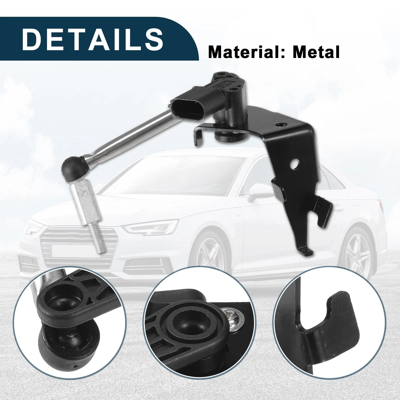 Air Suspension Ride Height Level Sensor for Audi A4 (2002–2008) No. 8W0941285C/8W0941285E