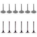Set of 12 Intake & Exhaust Valves Kit for Bronco II Ranger 2.9 V6 OHV (1984–1990)
