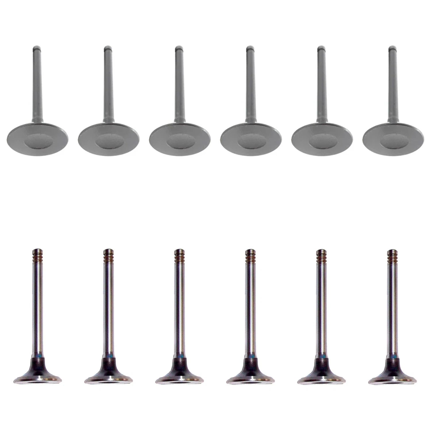 Set of 12 Intake & Exhaust Valves Kit for Bronco II Ranger 2.9 V6 OHV (1984–1990)