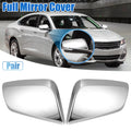 Pair Chrome Plated Half Mirror Covers for Chevrolet Impala (2014–2020) 731618519454