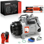 A/C Compressor with Clutch for Mercedes C250 C300 ML350 SLK250 (2012–2015)