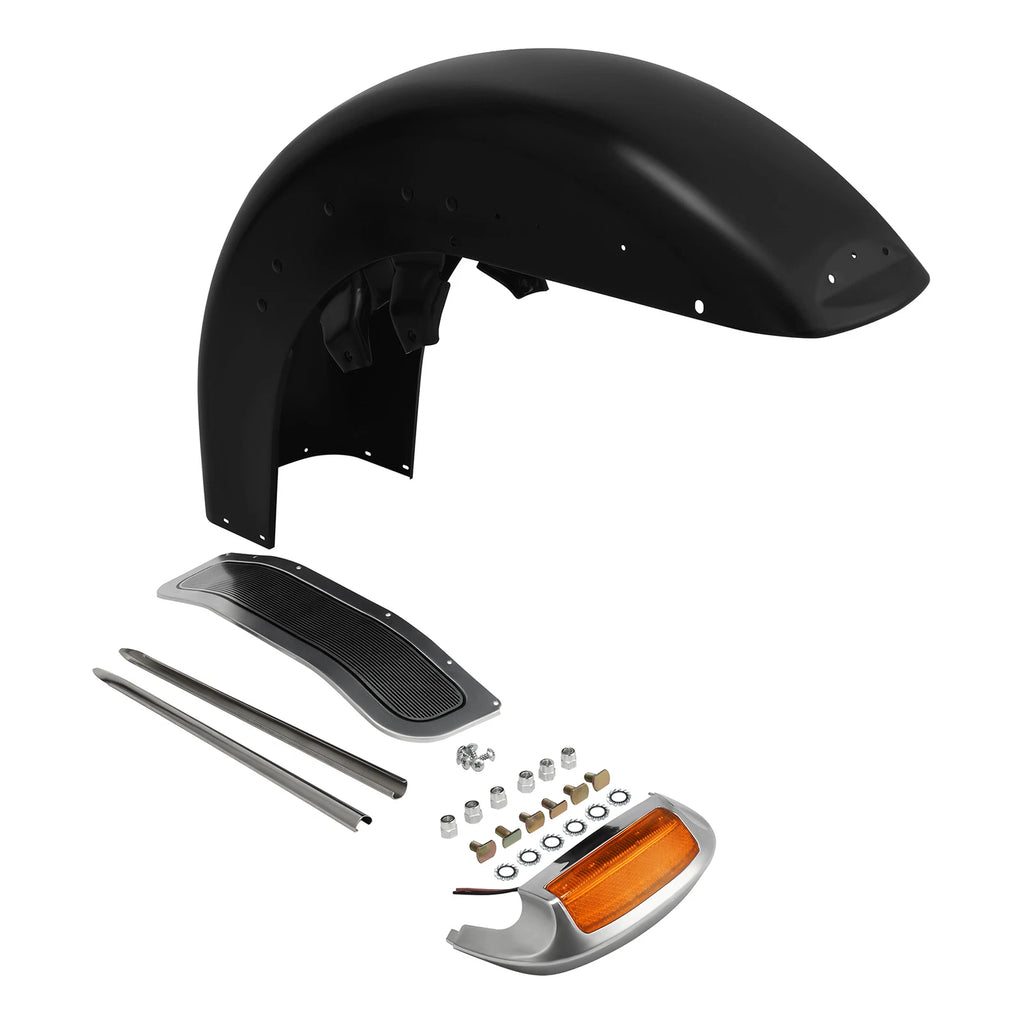 Unpainted Front Fender Light for Harley Touring Electra Glide Road King (1989–2013)