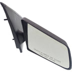 Right Manual Fold Black Mirror for Chevrolet S10 (1994–2004)