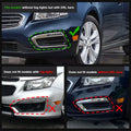 Fog Light Cover Bezel Pair for Chevrolet Chevy Cruze (2015–2016) #94516100