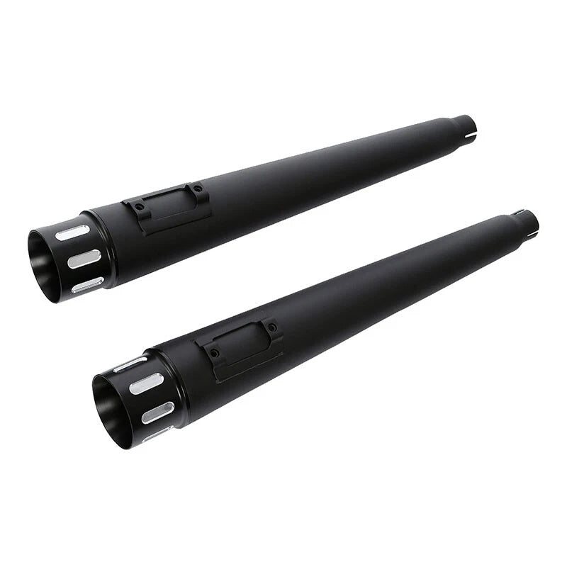 4" Slip-On Megaphone Mufflers for Harley Electra Glide (1995–2016)