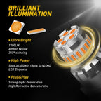 2X 3157 LED Turn Signal Light Bulbs for Make Model