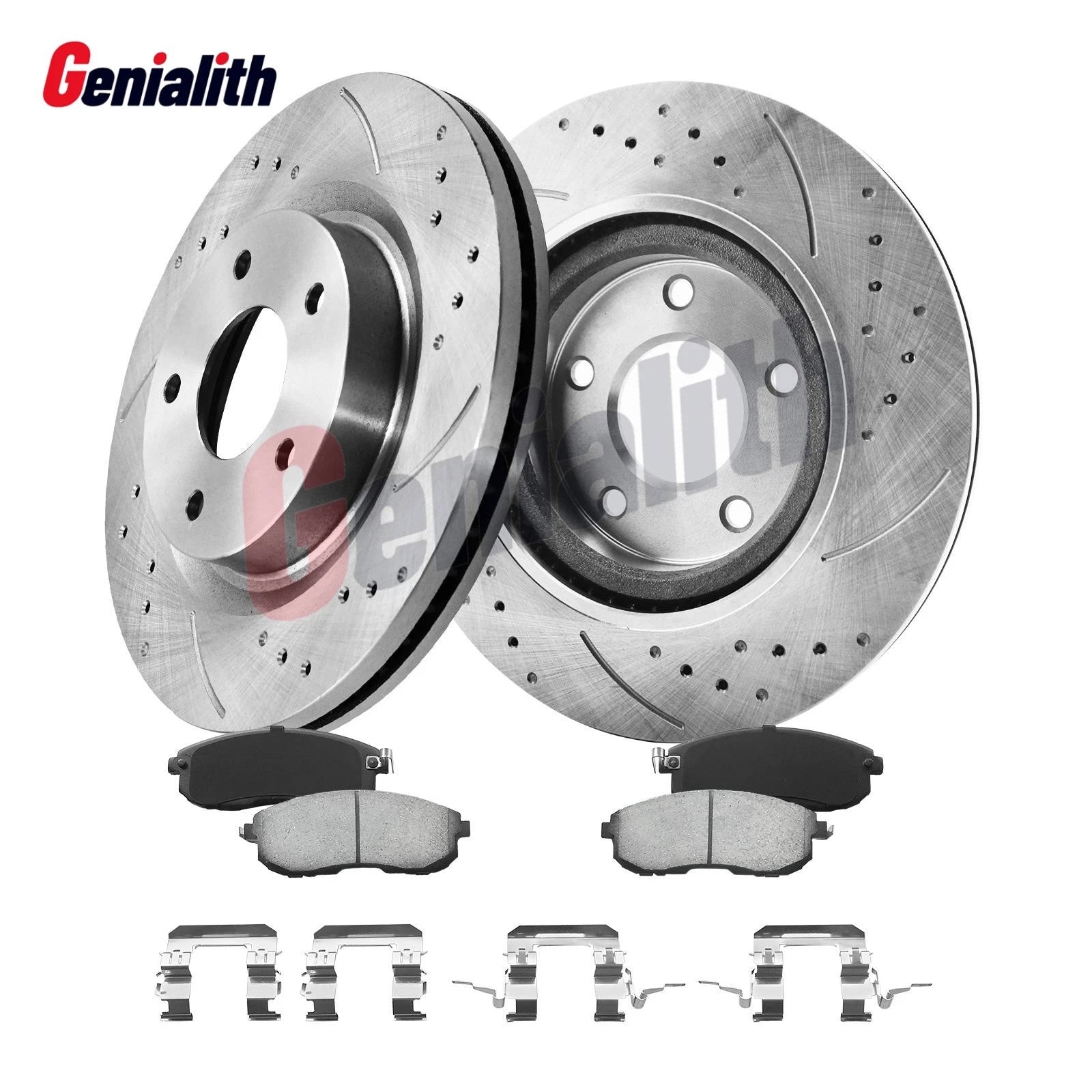 Front Brakes Kit for Nissan Altima (2007–2013) - Disc Rotors, Ceramic Pads