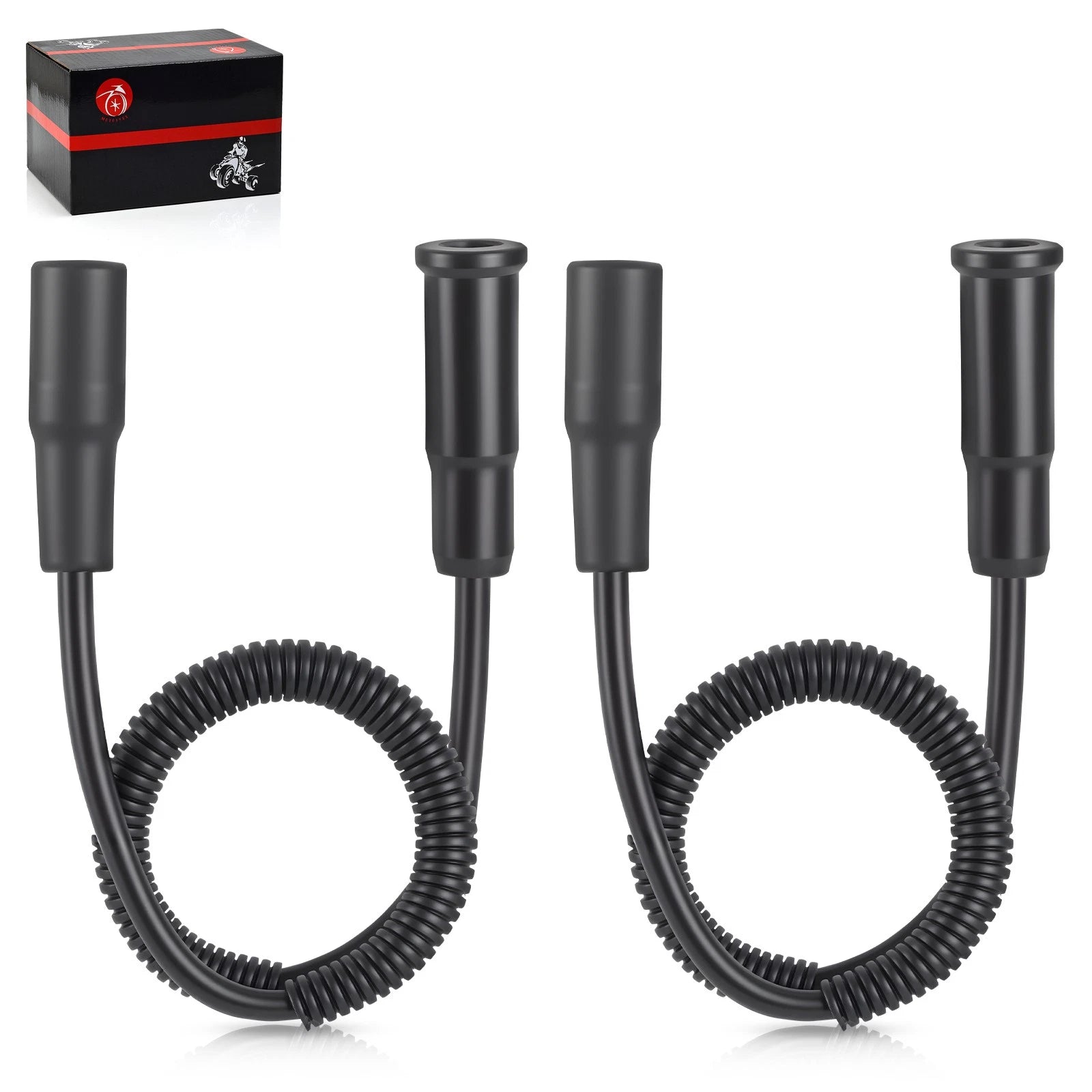 2X Spark Plug Wire Cable for Harley Sportster 883 1200 (2004–2006) 31996-04