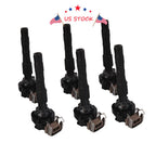 Set of 6 Ignition Coils for BMW E46 E39 X5 E36 (1998-2006)