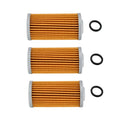 3X Fuel Filter 104500-55710 for Yanmar YM240, YM240D, YM195, YM14, YM169, YM135, YM126