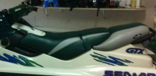 Seat Cover for Sea-Doo GTX GTI RFI (1996–2000) - Blacktip Green Vinyl