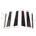 6 Pcs Door Window Trim Covers for BMW X1 E84 (2011-2015)