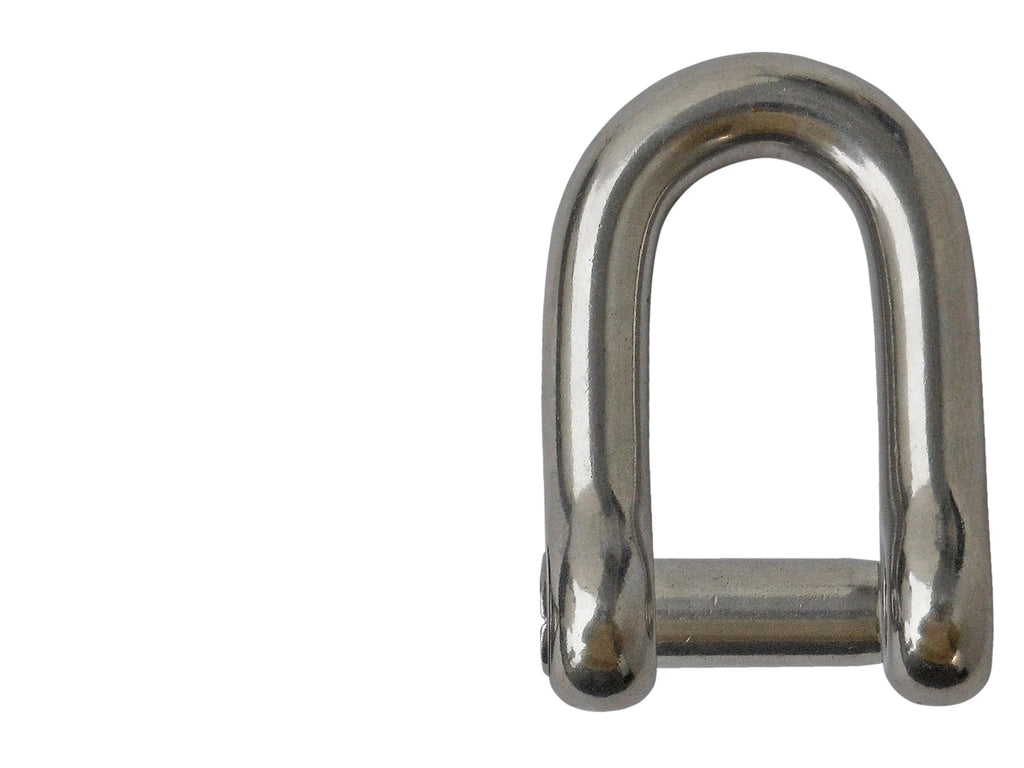 1/2" Marine Boat Chain D Rigging Dee Shackle with Screw Pin Stainless Steel