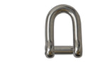 1/2" Marine Boat Chain D Rigging Dee Shackle with Screw Pin Stainless Steel