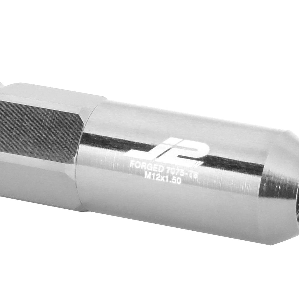 20Pcs J2 7075 Forged Aluminum M12x1.5 Spiky Cap Lug Nuts for Universal Fit