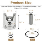 Piston & Ring Assembly 22001-82 for Columbia Golf Cart (1982–1995)