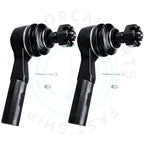 2X Front Outer Tie Rod Ends for Isuzu i-290 i-370 (2007–2008) Chevy Colorado (2006–2011)