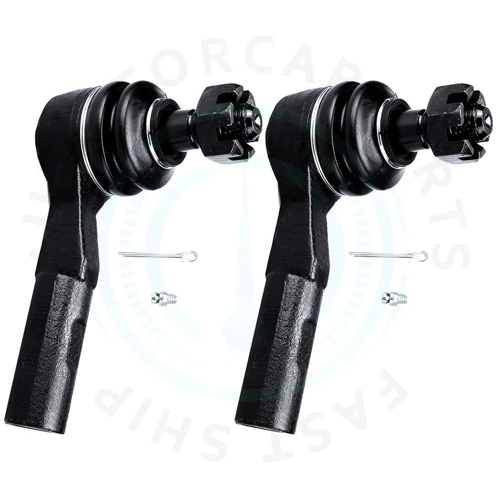 2X Front Outer Tie Rod Ends for Isuzu i-290 i-370 (2007–2008) Chevy Colorado (2006–2011)